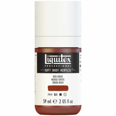 Liquitex Professional Soft Body Acrylic Paint - (2oz/59ml) Red Oxide