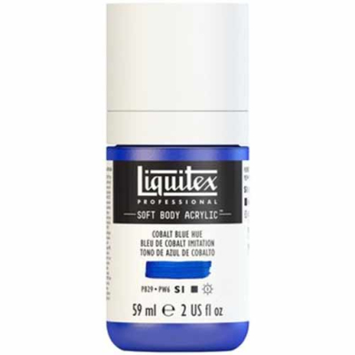 Liquitex Professional Soft Body Acrylic Paint - (2oz/59ml) Cobalt Blue Hue