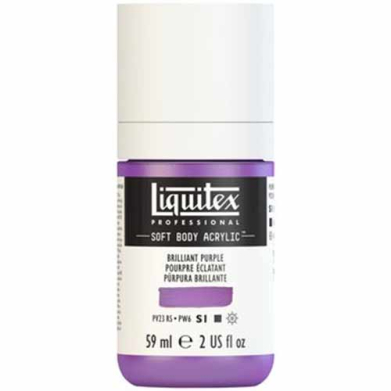Liquitex Professional Soft Body Acrylic Paint - (2oz/59ml) Brilliant Purple