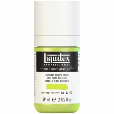 Liquitex Professional Soft Body Acrylic Paint - (2oz/59ml) Brilliant Yellow Green