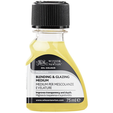 Winsor & Newton Oil Colour Mediums - (2.5oz/75ml) Blending & Glazing Medium