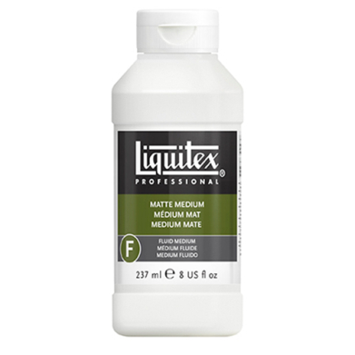 Liquitex Professional Fluid Medium - (8oz/237ml) Matte Medium