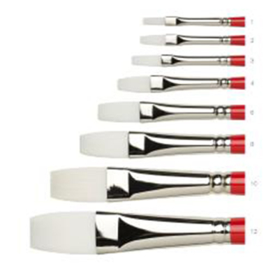 Series 236 University White Nylon Flat 1