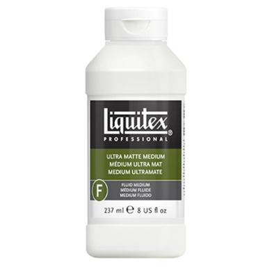 Liquitex Professional Fluid Medium - (8oz/237ml) Ultra Matte Medium