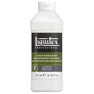 Liquitex Professional Fluid Medium - (16oz/473ml) Slow-Dri Blending Medium