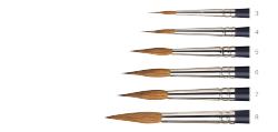 #5 Pointed Round Artistis' Watercolor Brush
