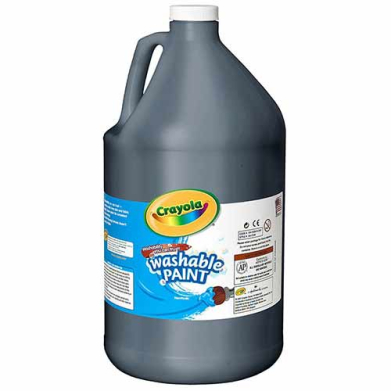 Crayola Washable Tempera Paint - (1 Gallon) Black