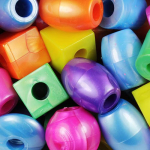 The Beadery Super Value Jumbo Beads - (1lb) Pearl Assortment