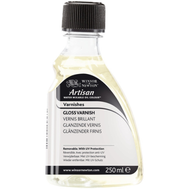 Winsor & Newton Artisan Varnishes - (8.4oz/250ml) Gloss Varnish