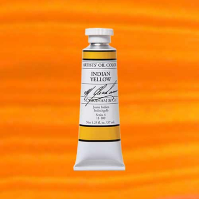 M. Graham & Co. Oil Paint - (1.25oz/37ml) Indian Yellow