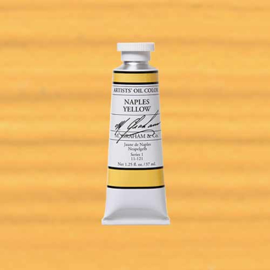 M. Graham & Co. Oil Paint - (1.25oz/37ml) Naples Yellow