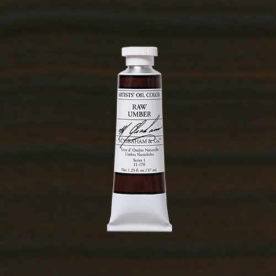 M. Graham & Co. Oil Paint - (1.25oz/37ml) Raw Umber