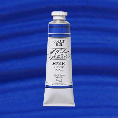 M. Graham & Co. Acrylic Paint - (2oz/60ml) Cobalt Blue