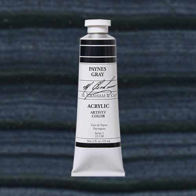 M. Graham & Co. Acrylic Paint - (2oz/60ml) Paynes Gray