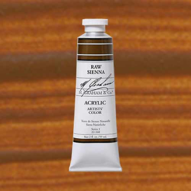M. Graham & Co. Acrylic Paint - (2oz/60ml) Raw Sienna