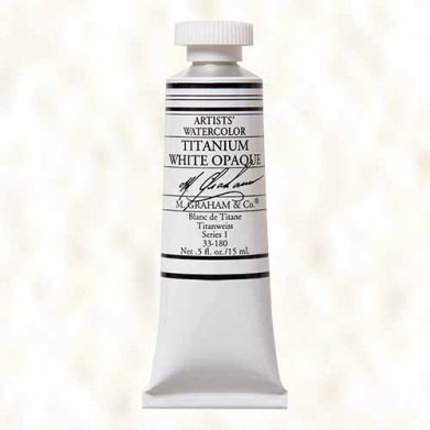 M. Graham & Co. Watercolor Paint  (0.5oz/15ml) Titanium White