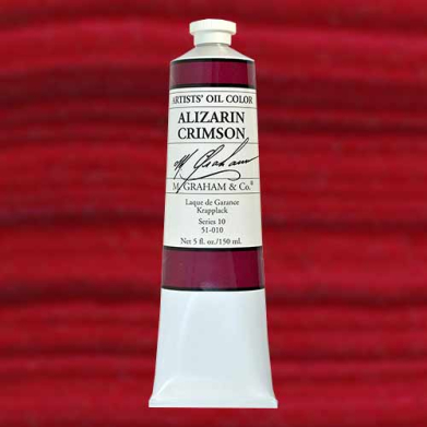 M. Graham & Co. Oil Paint - (5oz/150ml) Alizarin Crimson