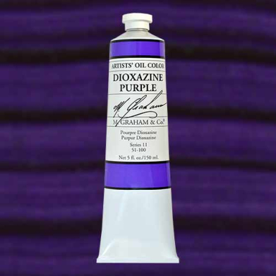 M. Graham & Co. Oil Paint - (5oz/150ml) Dioxazine Purple