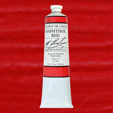 M. Graham & Co. Oil Paint - (5oz/150ml) Naphthol Red