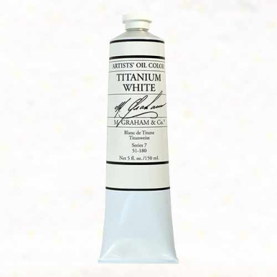 M. Graham & Co. Oil Paint - (5oz/150ml) Titanium White
