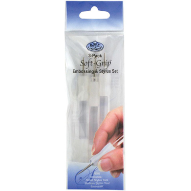 Royal Langnickel Crafter's Choice Embossing & Stylus Set - (3 Pieces)