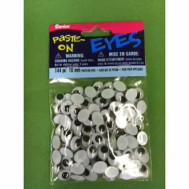 Darice Craft Wiggle Eyes Oval 10mm (144 count)
