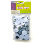 Creativity Street Wiggle Eyes 20mm - (100 Pack)