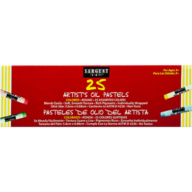 Sargent Artists' Oil Pastels - (25 Pack)