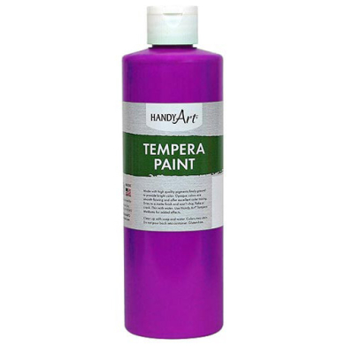 Handy Art Tempera Paint - (16oz/473ml) Fluorescent Violet