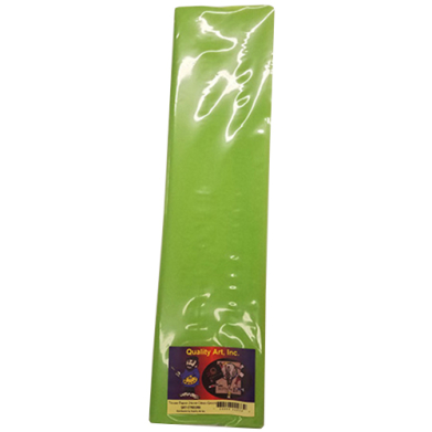 Quality Art Non-Bleeding Tissue Paper 20" x 30" - (24 Sheets) Citrus Green