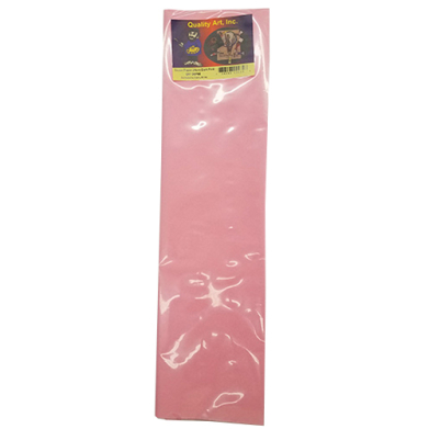 Quality Art Non-Bleeding Tissue Paper 20" x 30" - (24 Sheets) Dark Pink