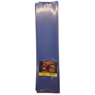 Quality Art Non-Bleeding Tissue Paper 20" x 30" - (24 Sheets) Parade Blue