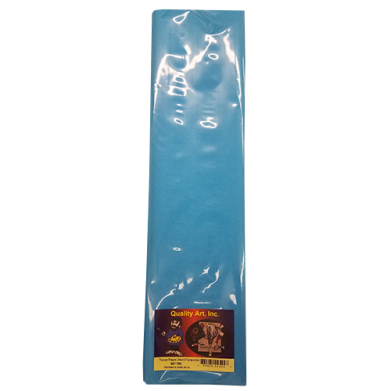 Quality Art Non-Bleeding Tissue Paper 20" x 30" - (24 Sheets) Turquoise