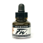 Daler Rowney FW Acrylic Artists Ink - (1oz bottle)-Burnt Umber 223