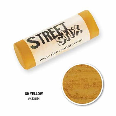 Yellow #80 Street Stix Pavement Pastel