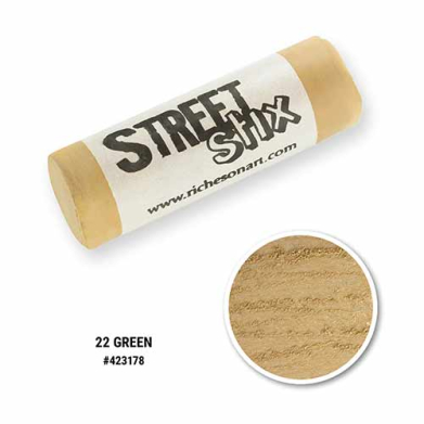 Green #22 Street Stix Pavement Pastel
