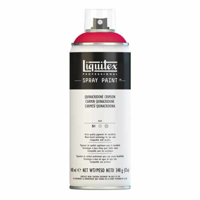 Liquitex Professional Spray Paint - (13.53oz/400ml) Quinacridone Crimson