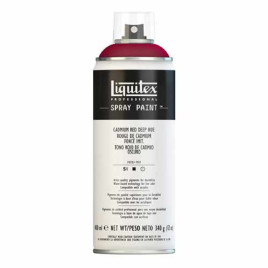 Liquitex Professional Spray Paint - (13.53oz/400ml) Cadmium Red Deep Hue