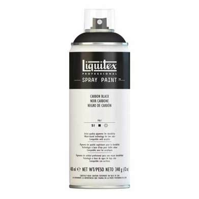 Liquitex Professional Spray Paint - (13.53oz/400ml) Carbon Black