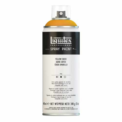 Liquitex Professional Spray Paint - (13.53oz/400ml) Yellow Oxide