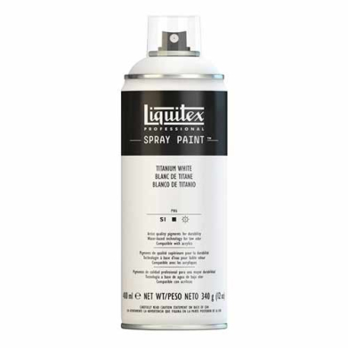 Liquitex Professional Spray Paint - (13.53oz/400ml) Titanium White