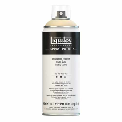 Liquitex Professional Spray Paint - (13.53oz/400ml) Unbleached Titanium