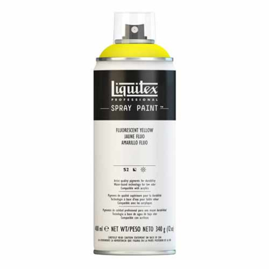 Liquitex Professional Spray Paint - (13.53oz/400ml) Fluorescent Yellow