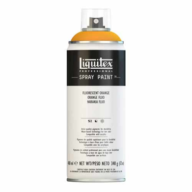 Liquitex Professional Spray Paint - (13.53oz/400ml) Fluorescent Orange