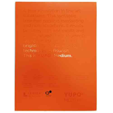 Legion Yupo Watercolor Pad 11" x 14" - (10 Sheets, 74lb) White