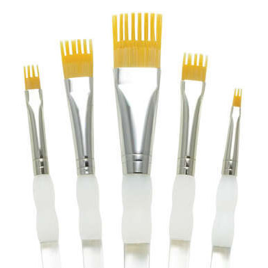 Royal Langnickel Aqualon Wisp Flat Brush Set