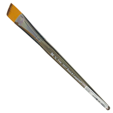 Royal Langnickel Zen Brush for All Media - Short Handle, Angle 3/4"