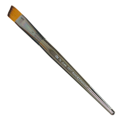 Royal Langnickel Zen Brush for All Media - Short Handle, Angle 5/8"