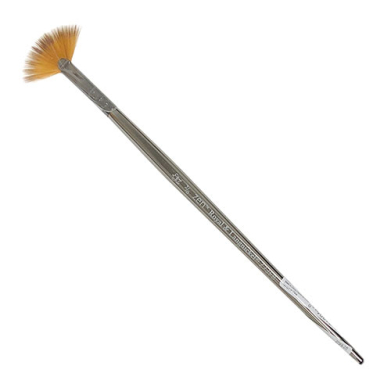 Royal Langnickel Zen Brush for All Media  Short Handle, Fan #2/0