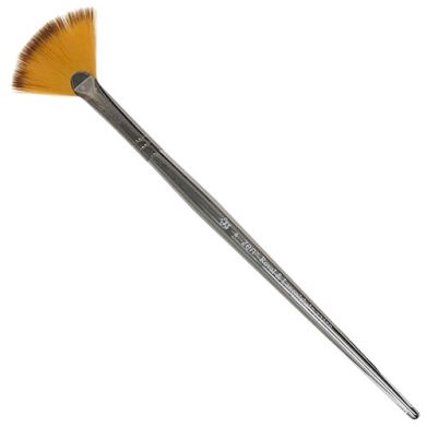 Royal Langnickel Zen Brush for All Media  Short Handle, Fan #6